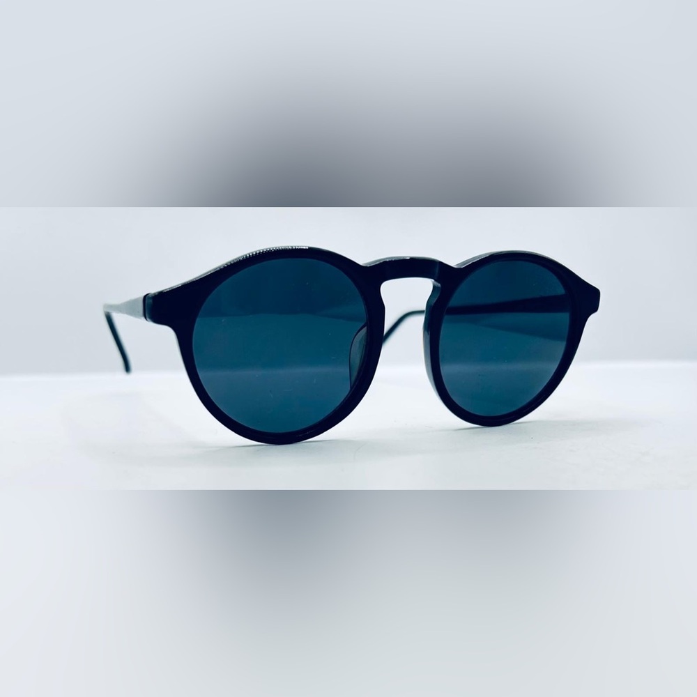 Cheryl Shuman Black Round Sunglasses Frames